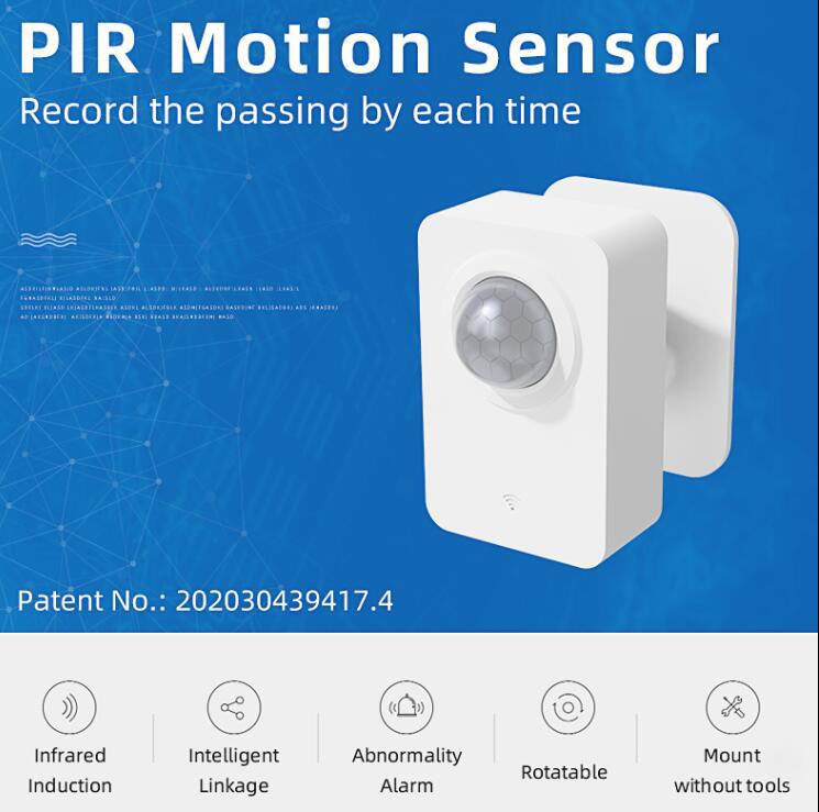 Smart PIR motion sensor with abnormality alarm