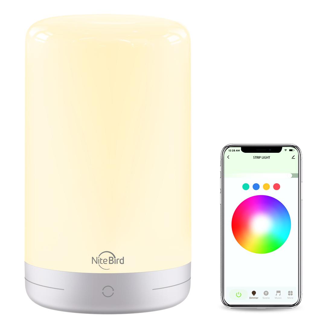 NiteBird smart RGB lamp with app control